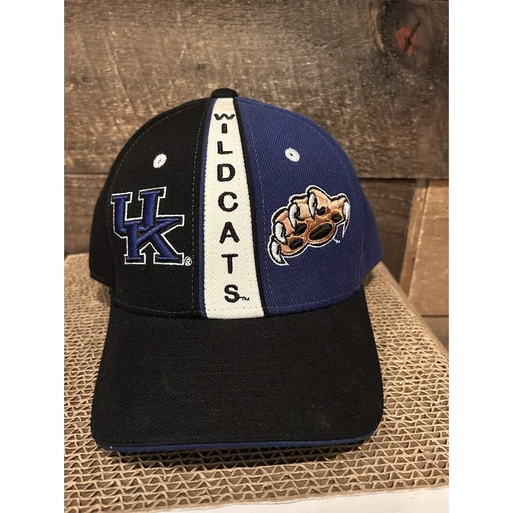 Kentucky Wildcats Zephyr Fitted 7 3/8 Embroidered Wool Blend Hat Cap‎
